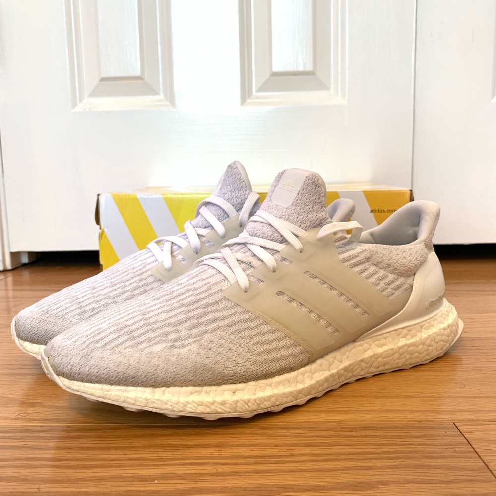 Adidas ULTRABOOST 3.0 Triple White sz 11